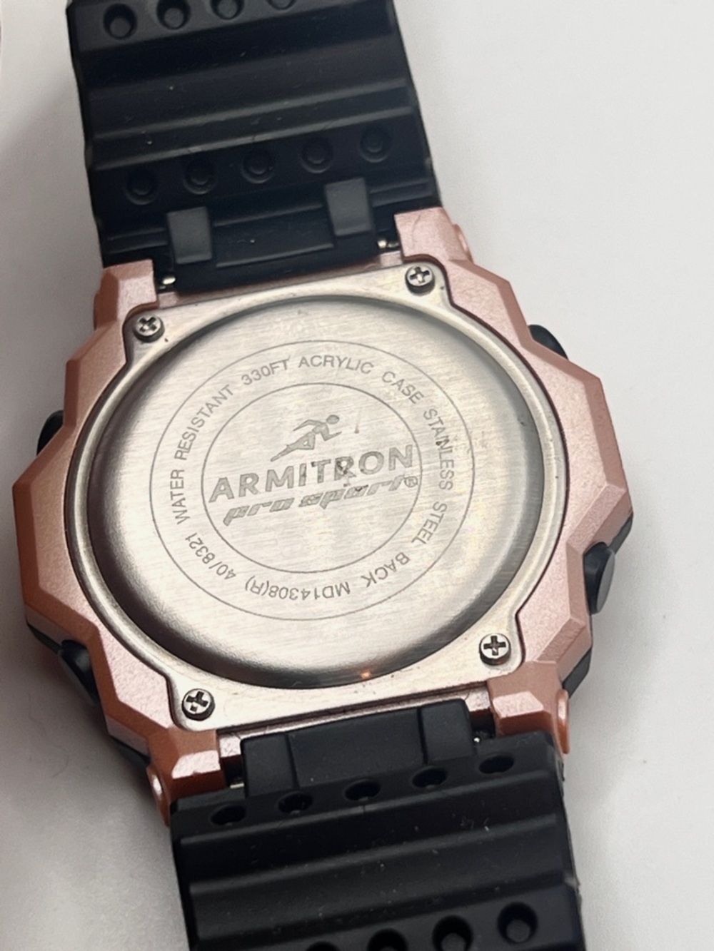 Armitron Womens Watch Digital Black Pink Pro Sports - Picture 6 of 10